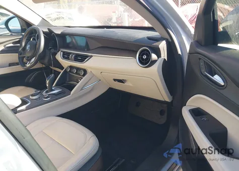 2021 Alfa Romeo Stelvio Ti Awd z USA, uszkodzony, nr VIN ZASPAKBN3M7D18831